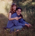 1999 08 Chelsea and Michael's Engagement picture in Riverbank amazingly.